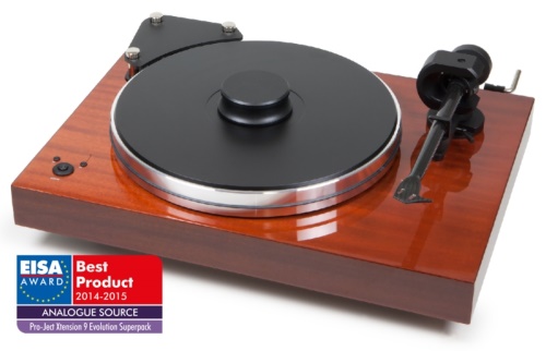 Pro-Ject Xtension 9 Evolution + (Gold Note Donatello Red))