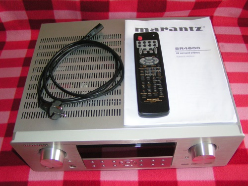 Marantz SR4600 – 7.1 AV receiver (TOP stav, originální dvojitá krabice) | s kabelem a ovladačem.JPG