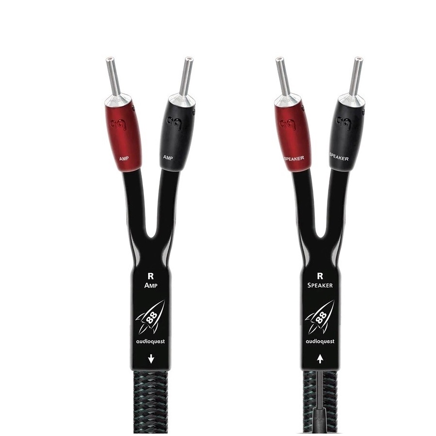 Audioquest Rocket 88 FR stříbřené banánky