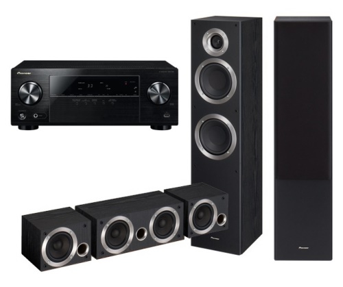 Pioneer S-ES21TB + Pioneer VSX-329