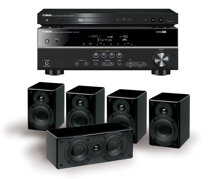 Scansonic HC-400 + Yamaha RX-V377 + Yamaha BD-S477
