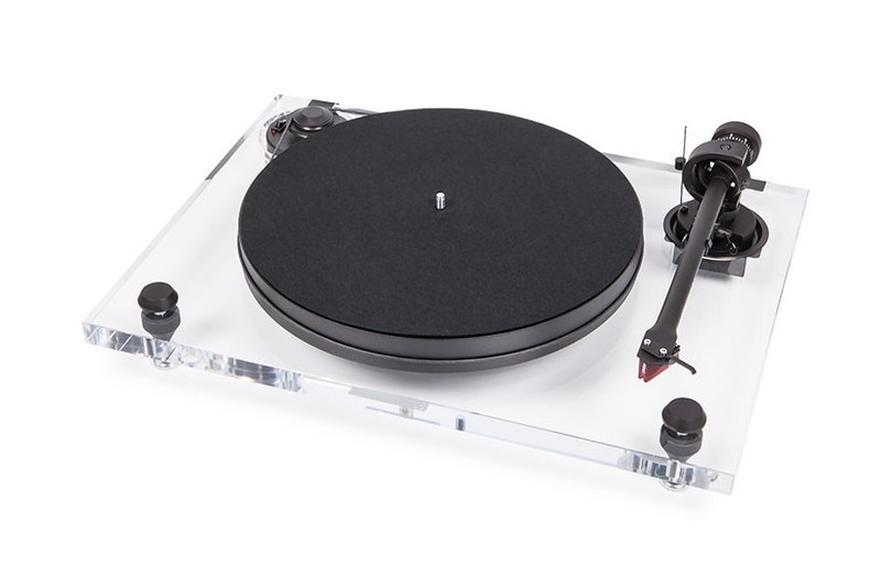 Pro-Ject 2Xperience Primary Clear Acryl + (2M Red)
