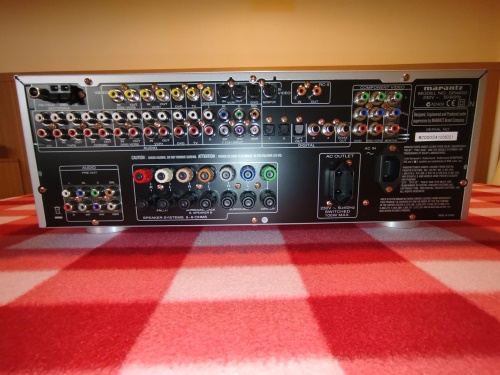 Marantz SR4600 – 7.1 AV receiver (TOP stav, originální dvojitá krabice) | zadní panel.jpg