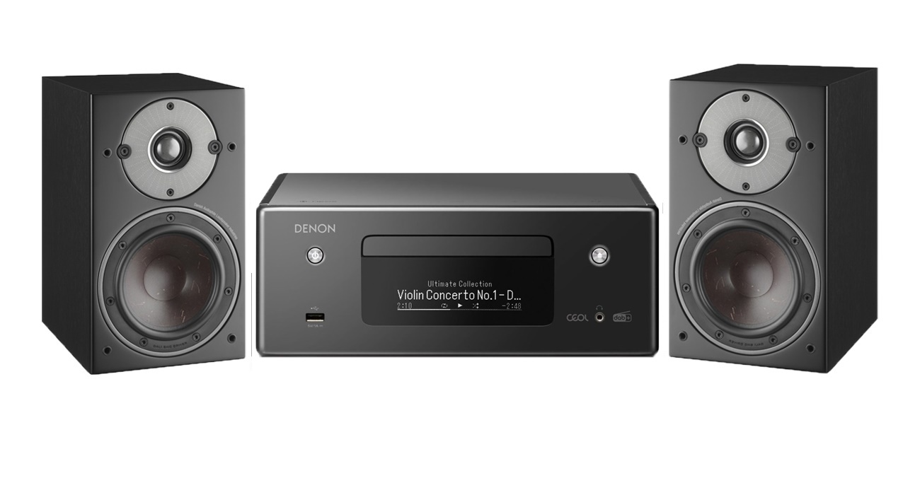 DENON RCD-N11 DAB + Dali Oberon 1