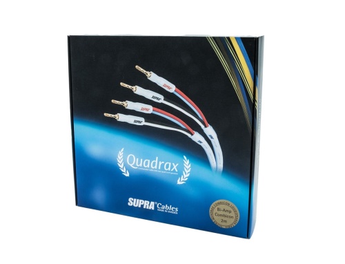 SUPRA Quadrax 4x2.0mm  SET Bi-amp CombiCon