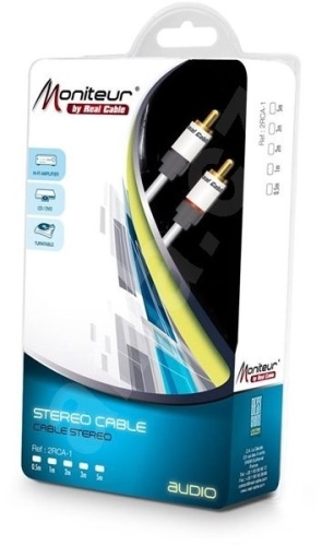 Real Cable Moniteur 2RCA-1