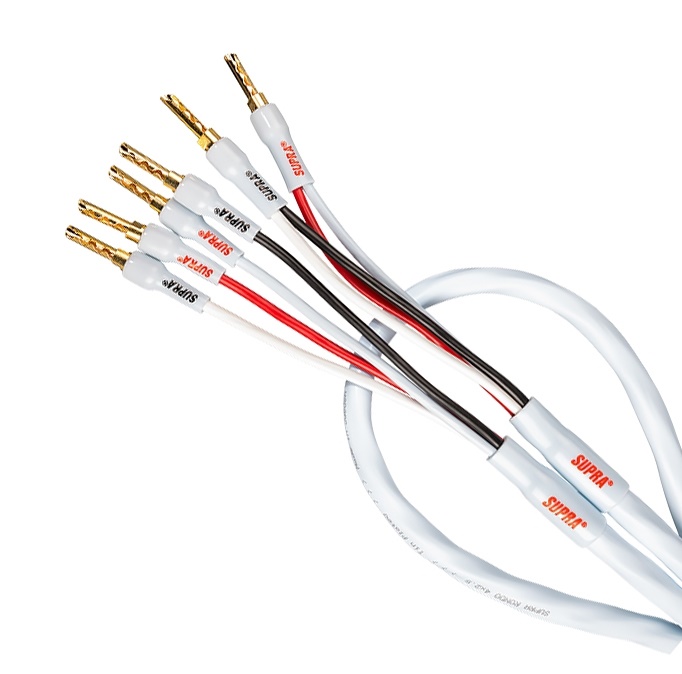 SUPRA Rondo 4x2,5 mm  SET Bi-wire CombiCon s banánky