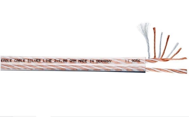 Eagle Cable Silverline LS transparent 2 x 4mm