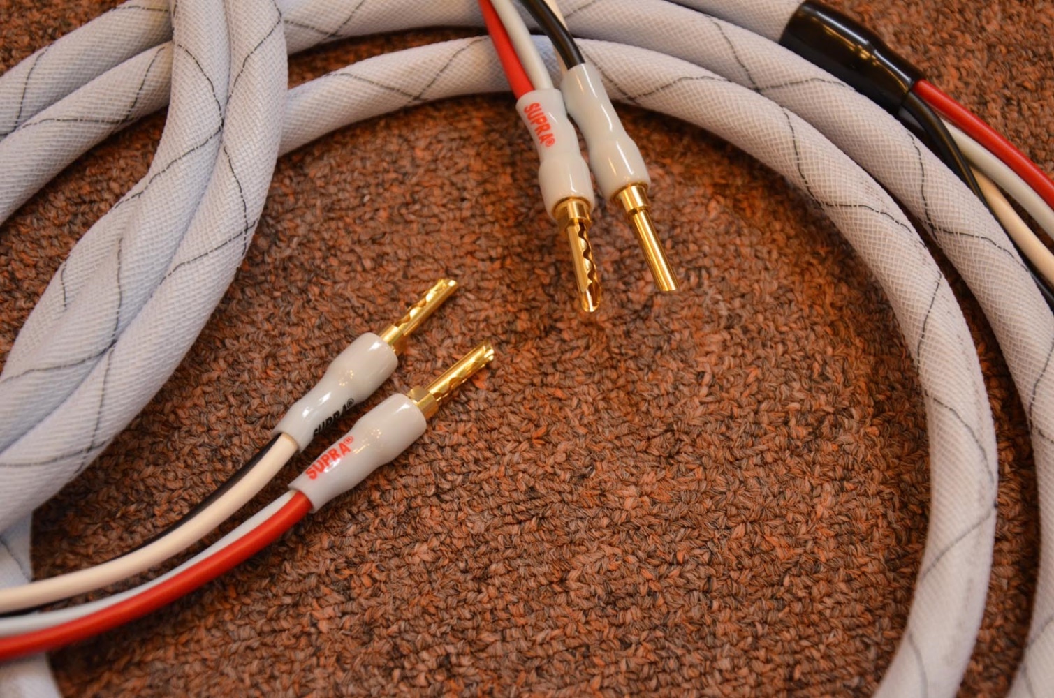 SUPRA Rondo 4x4.0mm SET Single-wire CombiCon s banánky