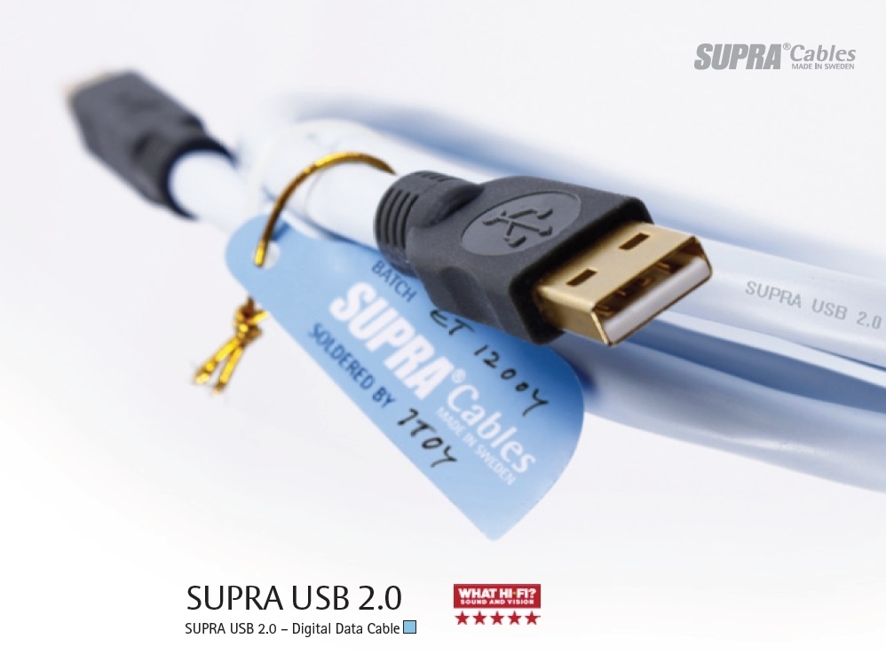 SUPRA Cables USB 2.0 A/B