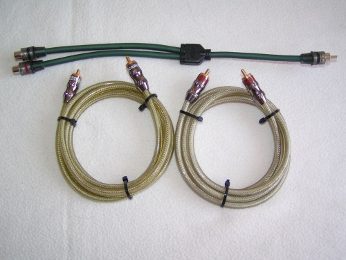 Subwooferový set: 2x Eagle Cable Deluxe (1,5m) + ACR rozbočovač | 2.JPG