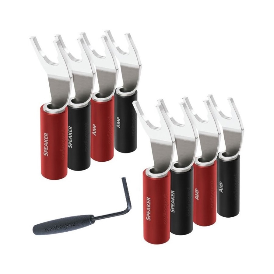 Audioquest SureGrip 100 Silver vidličky (set 8 ks)