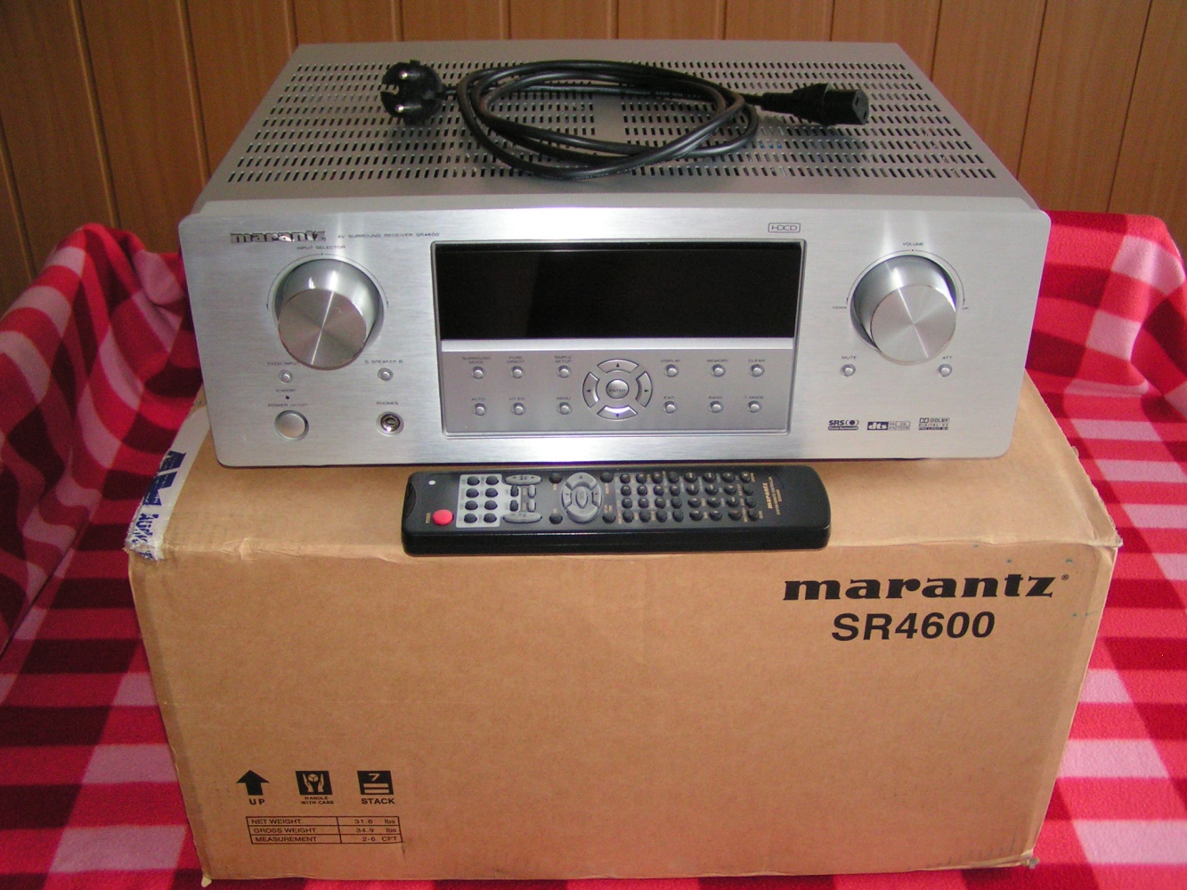 Marantz SR4600 – 7.1 AV receiver (TOP stav, originální dvojitá krabice) | titulní.JPG