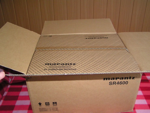 Marantz SR4600 – 7.1 AV receiver (TOP stav, originální dvojitá krabice) | vnější s vnitřní krabicí.JPG