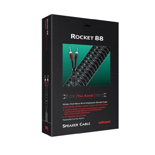 Audioquest Rocket 88 FR stříbřené banánky