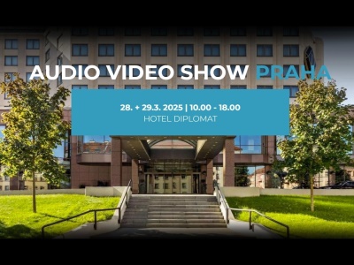 Audio Video Show Praha 2025 v hotelu Diplomat