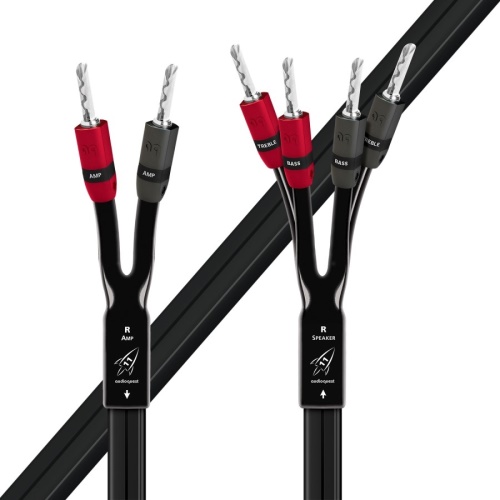 Audioquest ROCKET 11 SBW, stříbřené banánky