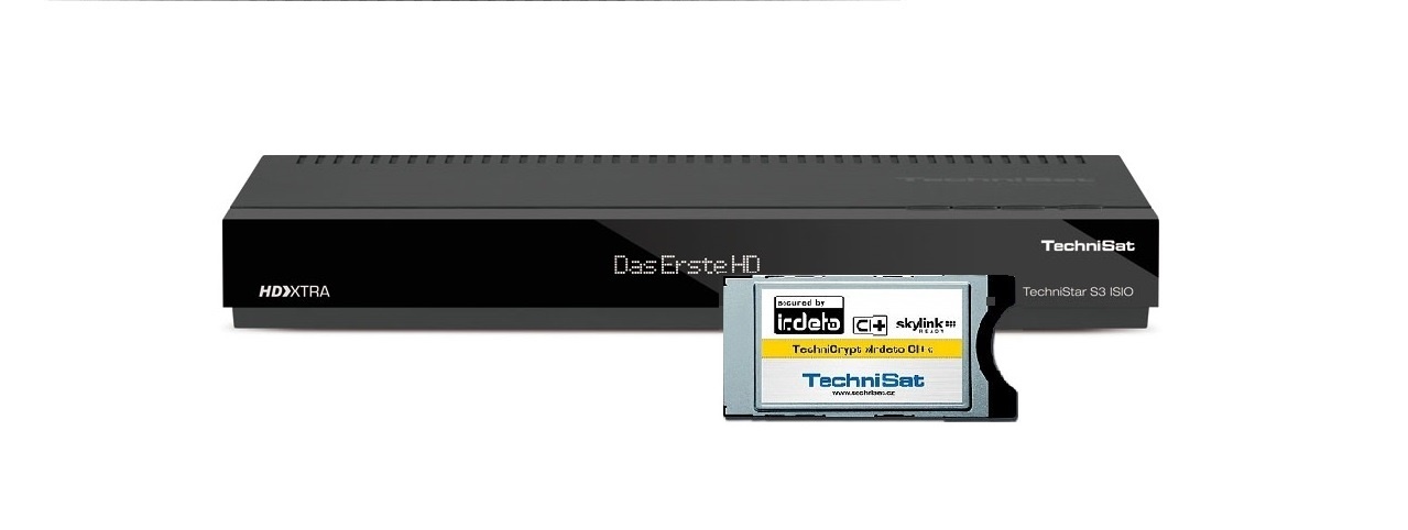TechniSat Technistar S3 ISIO + modul TechniCrypt Irdeto CI+