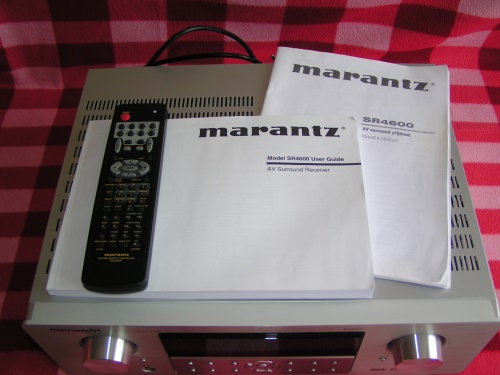 Marantz SR4600 – 7.1 AV receiver (TOP stav, originální dvojitá krabice) | návody.JPG