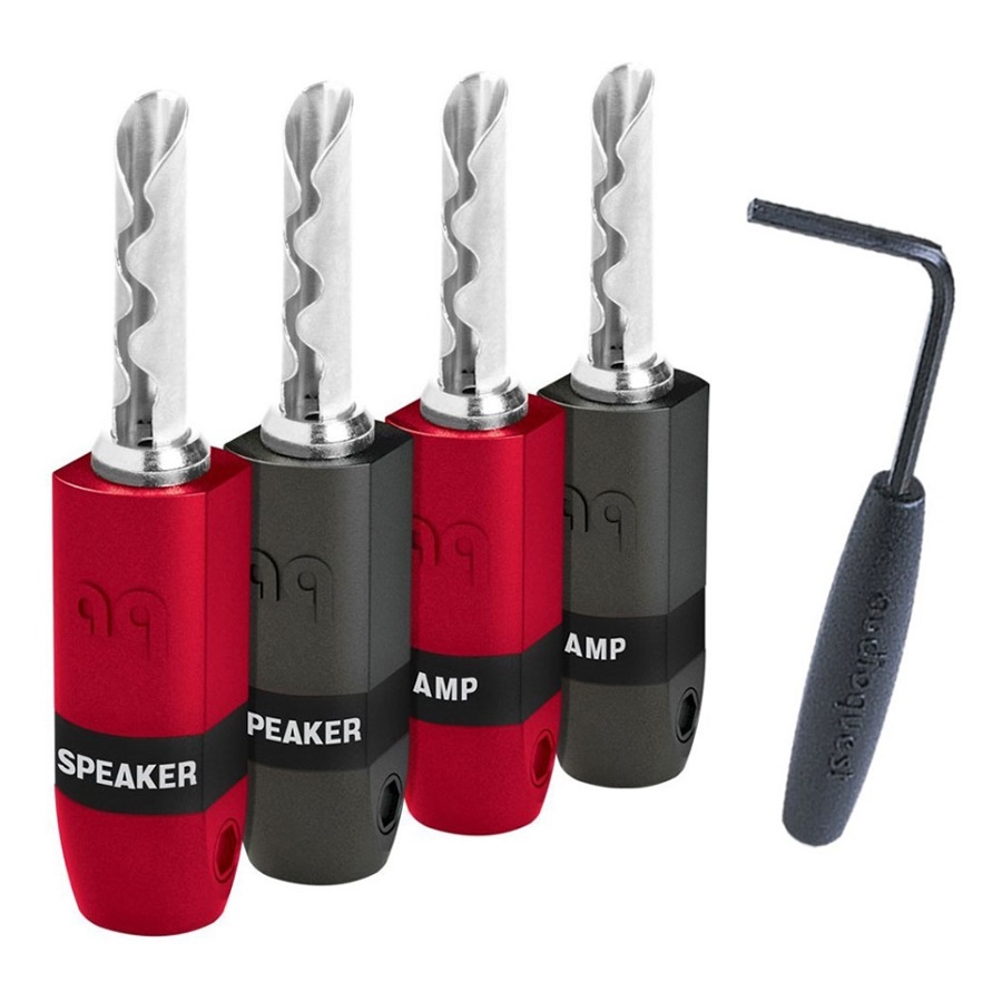 Audioquest SureGrip 300 BFA Silver Banana (set 4 ks)
