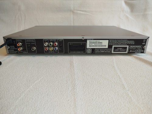 CD/DVD přehrávač Marantz DV4600 – TOP stav, originální krabice | 4 zadek.jpg
