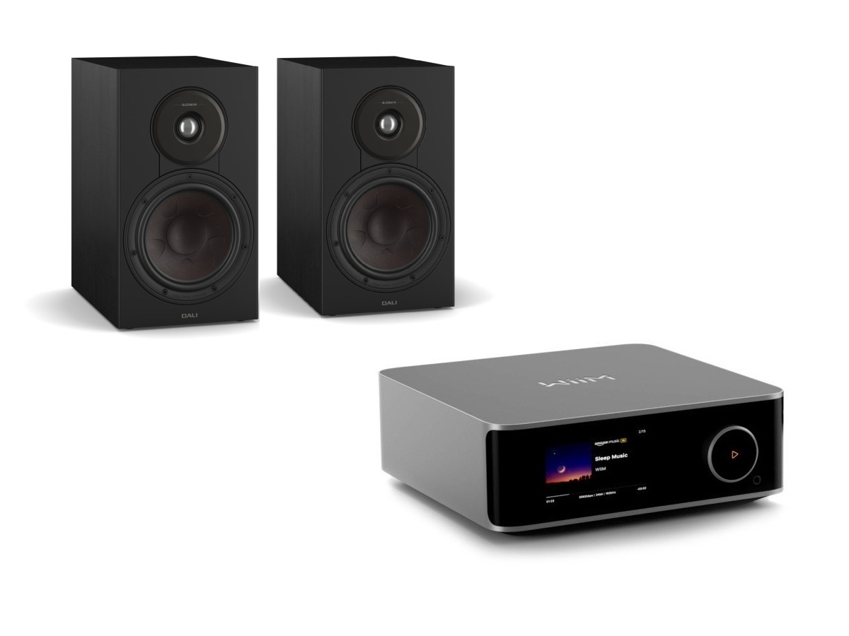 WiiM Amp Ultra + Dali Sonik 3