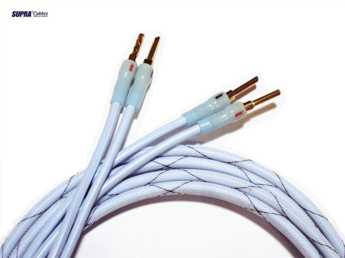 SUPRA Classic 2x6.0mm  SET  Single-wire CombiCon s banánky