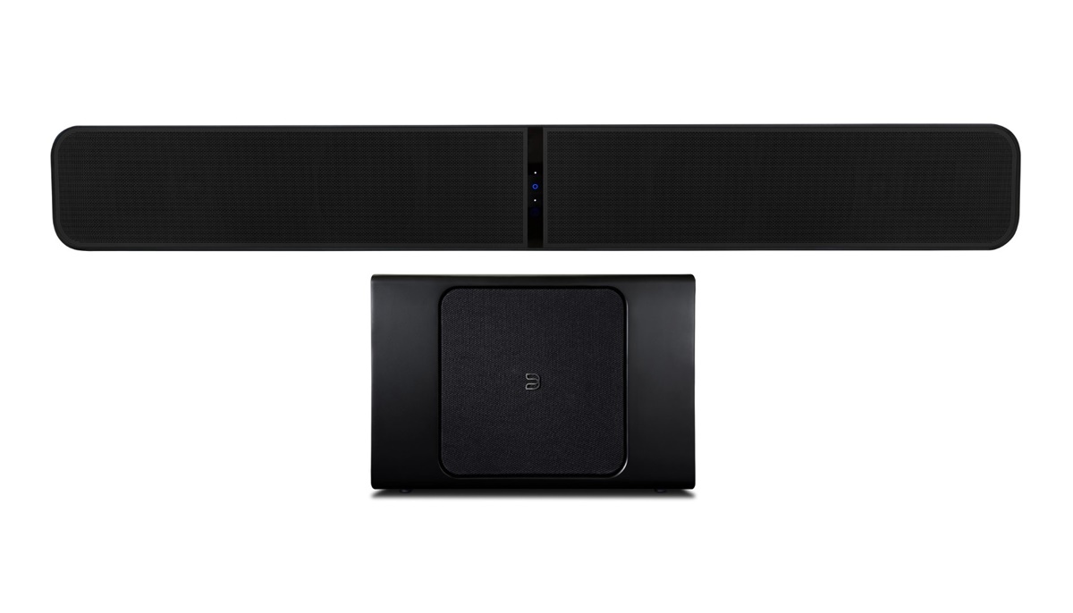 Set sounbar Bluesound Pulse Soundbar+ a subwoofer Pulse Sub+