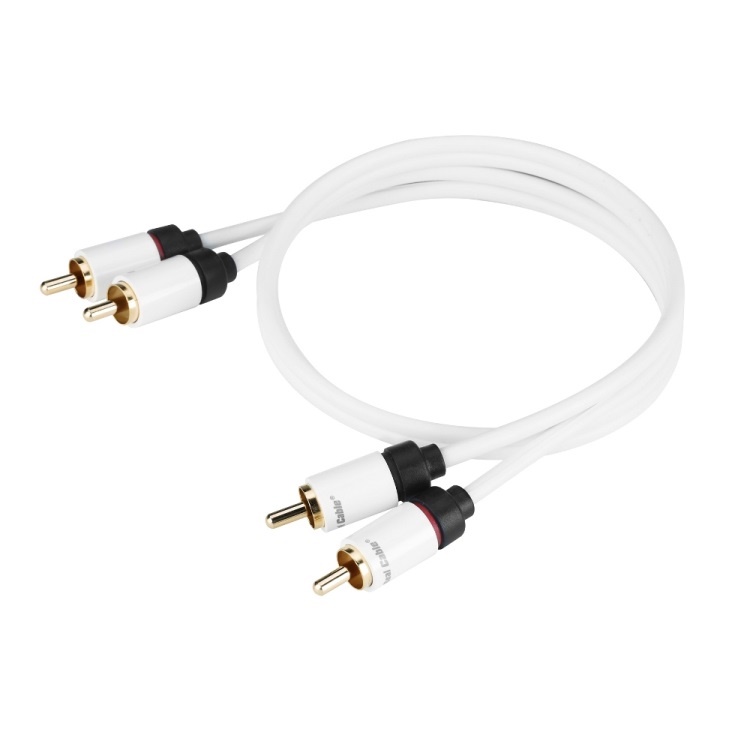 Real Cable Moniteur 2RCA-1