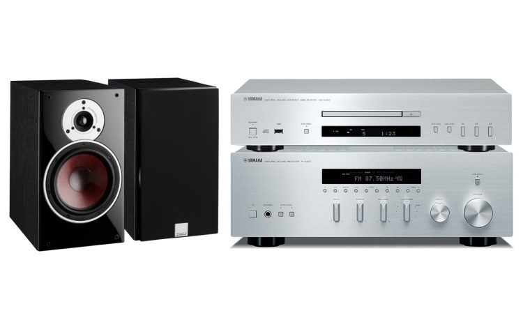 DALI Zensor 3 + Yamaha R-S300 + Yamaha CD-S300